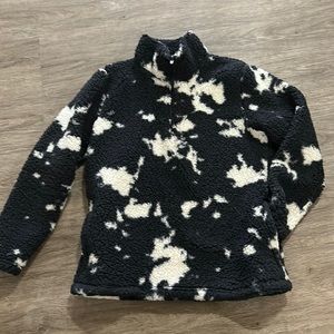 Canyon Creek cow print fleece